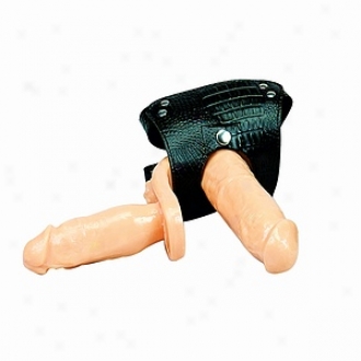 Nasstoys Dual Penetration Strap-on Satisfier Pleasure For Wearer & Receiver, Flesh