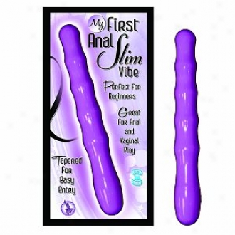 Nasstoys Easy Entry Waterproof Tape Beginners First Choice Slim Anal Vibe, Purple