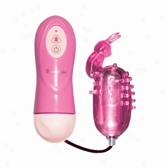 Nasstoys Party Giel Rabbit Bullet Vibrator 10 Function Waterproof, Pink