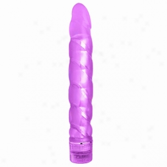 Nasstoys Pink Wp 5 Speed 7  Phthalate Free Twisted Shaft Jelly Vibrator