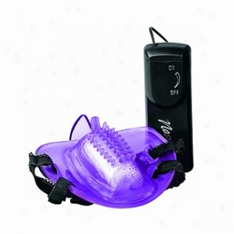 Nasstoys Teddi's Lavender Soft Jelly Vibrating Clitoral Wings Of Ecstasy Butterfly