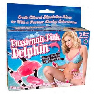 Nasswalk Beautiful Dolphin Powerful Vibrating Clitoral Stimulator, Pink