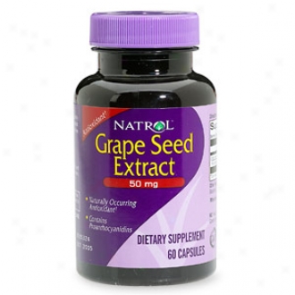 Natrol Grape Seed Extract, 50mg, Capsules