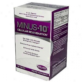 Natrol Minus-10 Cell-rejuvenating Antioxidant, Tablets