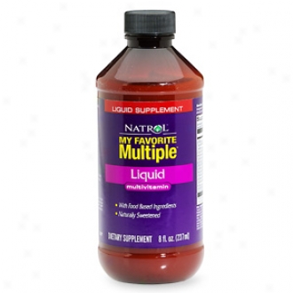 Natrol My Favorite Multiple Liquid Multi-vitamin