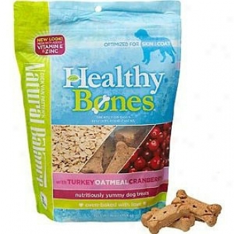 Natural Counterpoise Healthy Bones Dog Treats, Turkey, Oatmeal & Cranberry