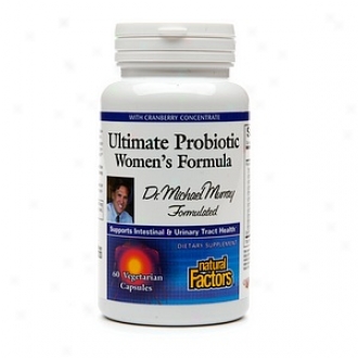 Natural Factors Ultimate Probiotic Women's Formula, Vegetarian Capsuls