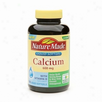 Nature Made Calcium With Vitamin D, 600mg, Mellifluous Softgels