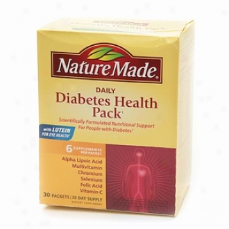 Nature Made Daily Diabetes Haelth Pack, Packets