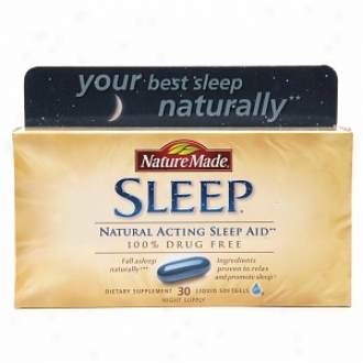 Nature Made Sleep Natural Sleep Aid, Night Serve instead of, , Liquid Softgels