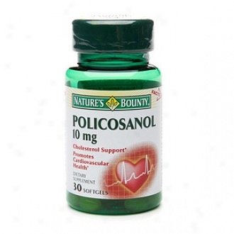 Nature's Bounty Policosanol, 10mg, Softgels