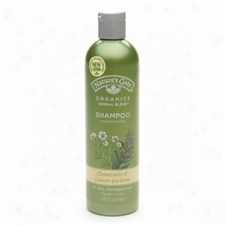 Nature's Gate Organics Organic Herbal Blends Moisturizing Shampoo, Chamomile & Lemon Verbana