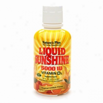 Nature's Plus Liquid Illumination 5000 Iu Vitamin D3, Tropical Citrus