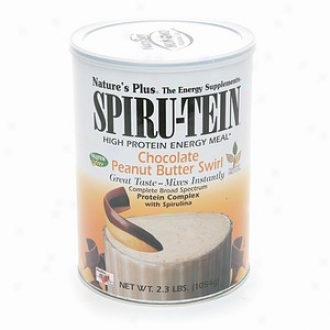 Nature's Plus Spiru-tein High Protein Energy Meal, Chocolate Peanut Butter Swirl
