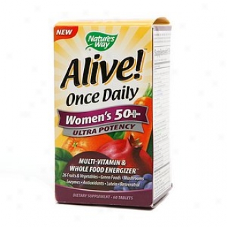Nature's Way Alive! Once Daily Women's 50+ Ultra Potency Multivitamin