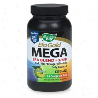 Nature's Way Efa Gols Mega Blend, Softgels