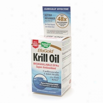 Nature's Way Efagold Krill Oil 500mg