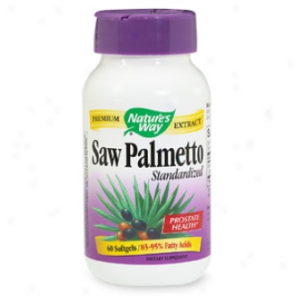 Nature's Way Standardized Saw Palmetto, Softgels