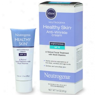 Neutrogena Healthy Skin Anti-wrinkle Cream, Original Formula Spf 15