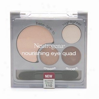 Neutrogena Nourishing Eye Quad, Butter Creme 110 / Neutrals