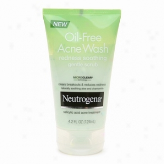 Neutrigena Oil-free Acne Wash, Redness Soothing Gentle Scrub