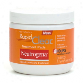 Neutrogena Rapid Clear Daily Treatment Pads Salicylic Acid Acne Treatment, Maximum Strength