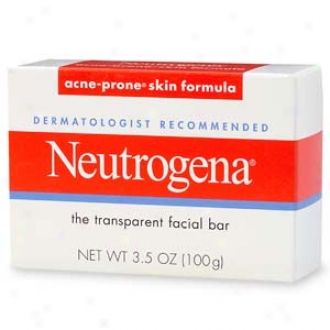 Neutrogena Transparent Facial Bar, Acne-prone Skin Formula Soap