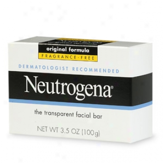 Neutrogena Transparent Facial Bar Soap, Fragrance Free