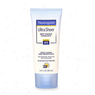 Neutrogena Ultra Sheer Dry-touch Sunblock, Spf 45