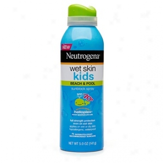 Neutroogena Wet Skin Kids Sunblock Sprah, Spf 70