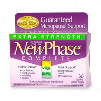 Repaired Phase Complete Menopause Support Caplets, Extra Strength