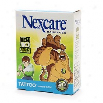 Nexcare Tattoo Wzterproof Bandages, Ben 10 Estranged Ravish