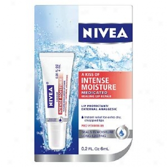 Nivea Lip Care A Kiss Of Intense Moisture Medicayed Healing Lip Repair