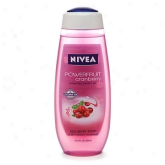 Nivea Powerfruit Bog-berry Hydrating Shower Gel, Goji Berry