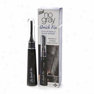 No Gray Quick Set Instant Touch-up For Gray Roots, Black/brown