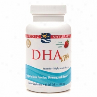 Nordic Naturals Dha 1000, Soft Gels, Strawberry