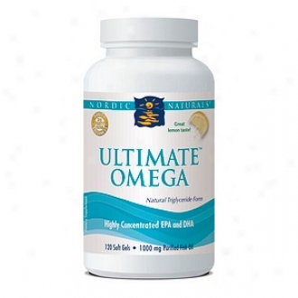 Nordic Naturals Ultimate Omega, 1000mg, Soft Gels