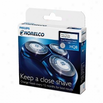 Norelco Dual Precision Shaving Heads Hq8/62