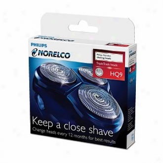 Norelco Triple Track Shaving Heads Hq9/52