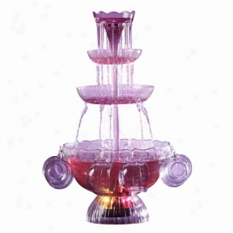 Nostalgia Electrics Lpf-210 Vintage Collection Lighted Party Fountain Beverage St