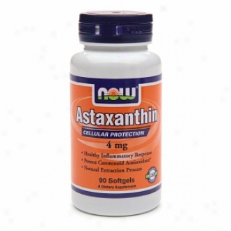 Now Foods Astaxanthin Cellular Protection 4 Mg, Softgels