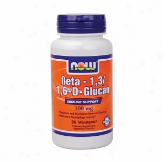 Now Foods Beta 1,3/1,6-d-glucan, 100mg, Vegetarian Capsules