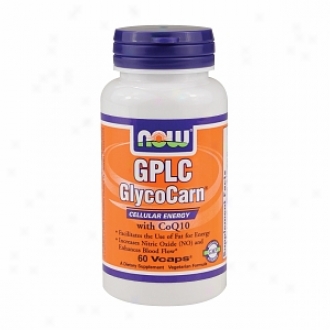 Now Foods Gplc Glycocarn Witb Coq10, Vegeterian Capsules