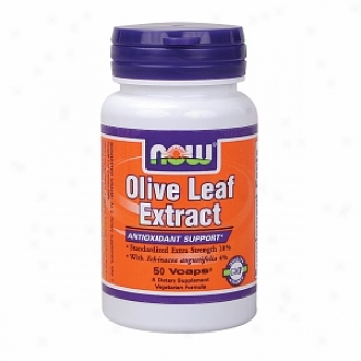 Now Foods Olive Leaf Extract Unusual Strength, Vegetarian Capsules