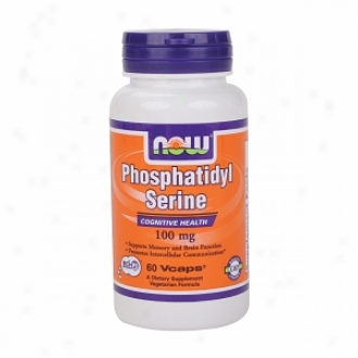 Now Foods Phosphatidyl Serine, 100mg, Vegetarian Capsules