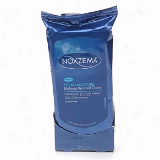 Noxzema Fresh Fragrance Clean Dampness Makeup Removal Cloths