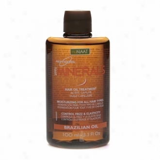 Nunaat Naat Professional Minerals Hair Oil Treatment Brazilian Oil