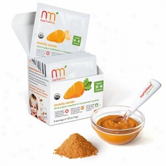 Nurturme Dried Organic  Baby Food In Pouches,  4+ Months, Crunchy Carrots, Carrot