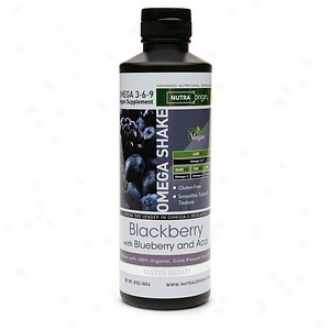 Nutraorigin Omega 3-6-9 Vegan Supplement hSake, Blackberry With Blueberry And Acai