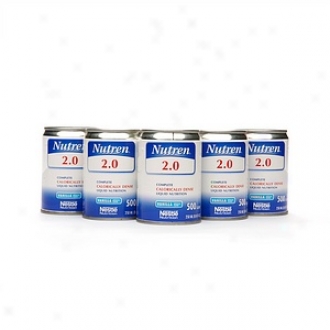 Nutren 2.0 Complete Calorically Dense Liquid Nutrition (24 Cans), Vanilla